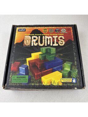 RUMIS Game StrataGems Brain Building Games Educational Insights 100% Complete